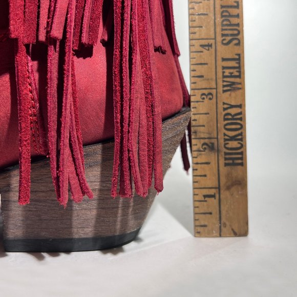 Liberty Black Women's Vegas Fringe Western Boots - Snip Toe, Boho - Picture 10 of 10